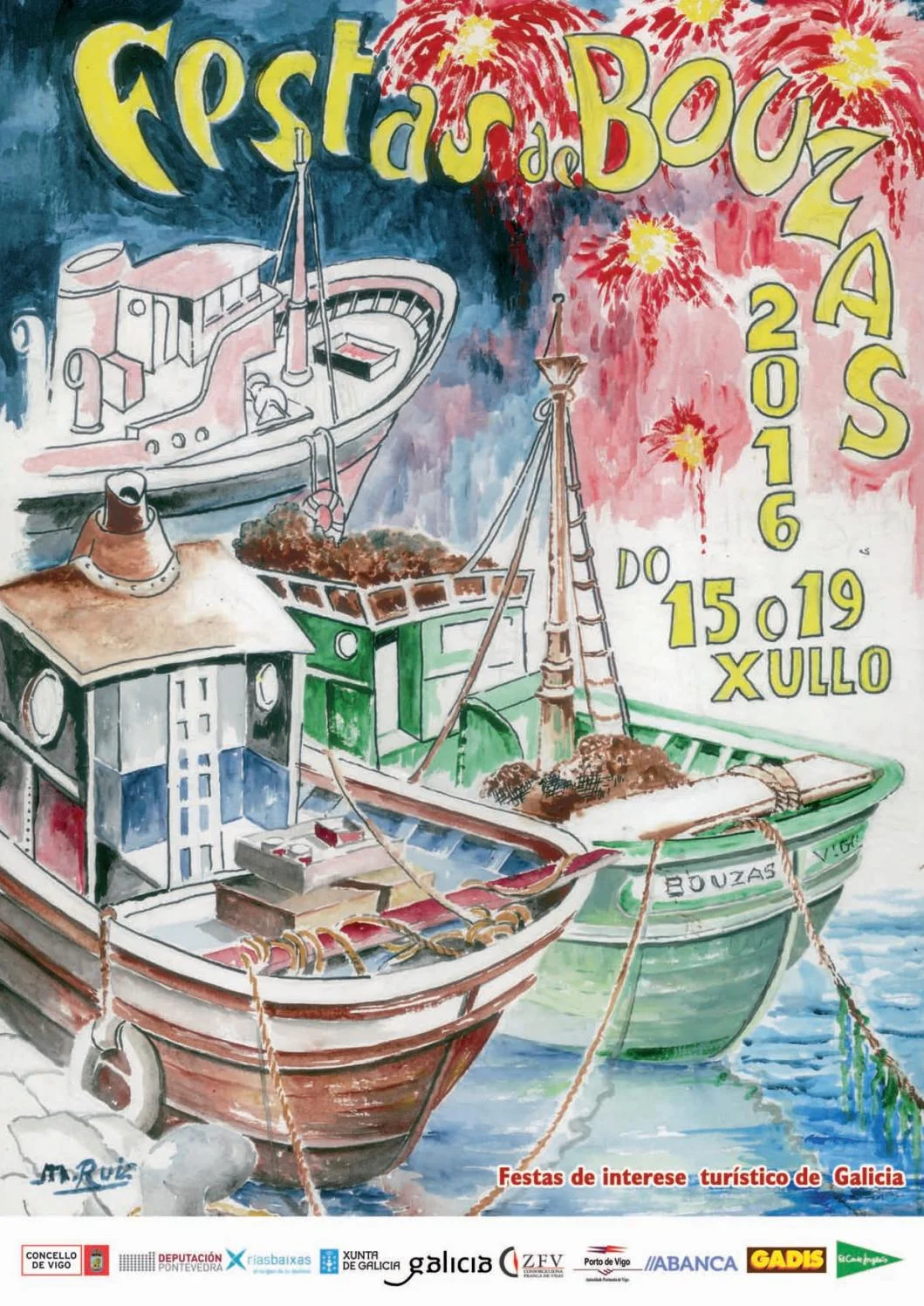 Fiesta del Santísimo Cristo de los Afligidos (Bouzas)  